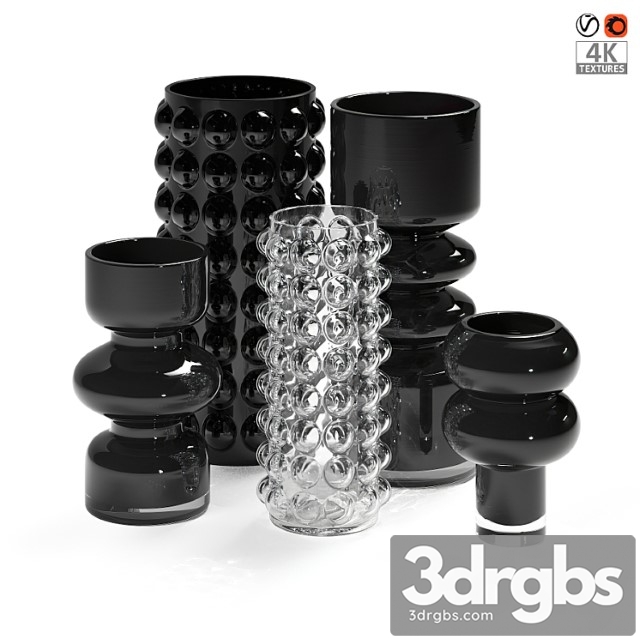 Glass vases h&m home - thumbnail 1