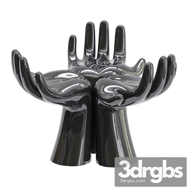 Hands Vase 3dsmax Download - thumbnail 1