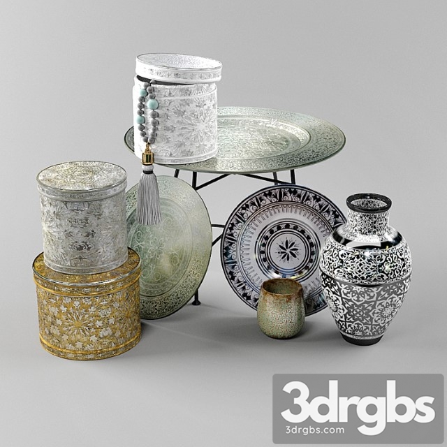 House Decor 1 3dsmax Download - thumbnail 1