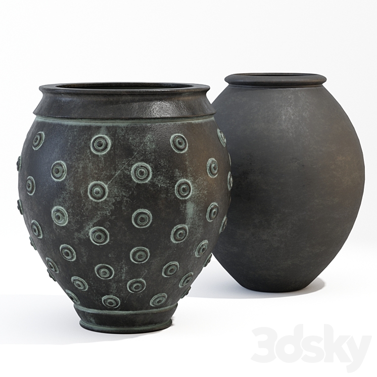 JANUS et Cie Urns 3DS Max - thumbnail 2