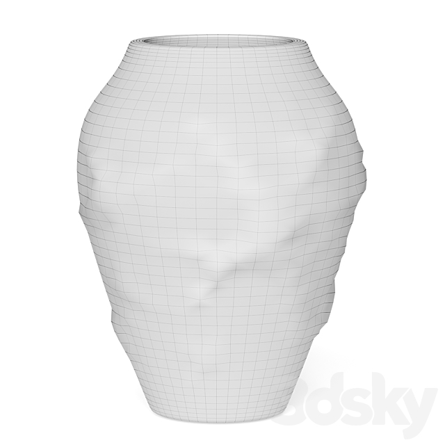 Lalique vase hirondelles 3DS Max Model - thumbnail 5