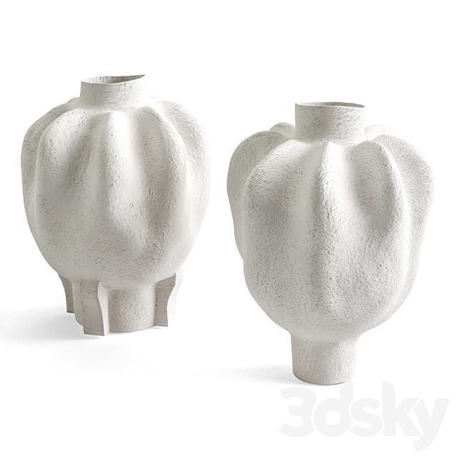 Levadnaja Avos and Atigua sponzh vases 3DSMax File - thumbnail 1