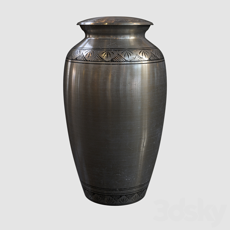 MetalVase 3DS Max - thumbnail 1