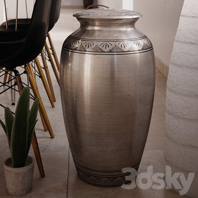 MetalVase 3DSMax File - thumbnail 3