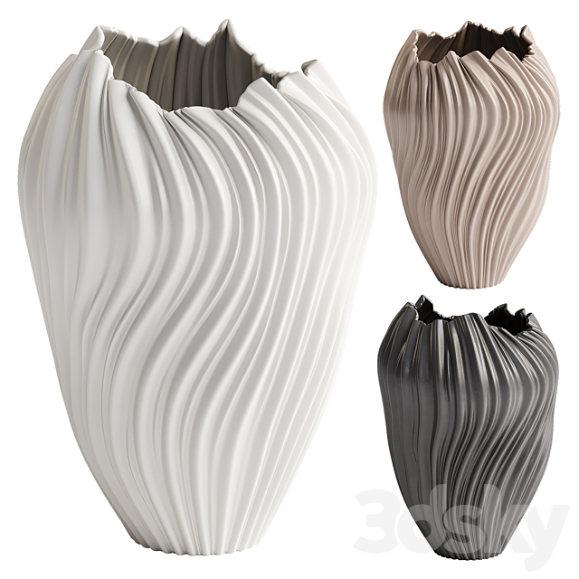 Milazzo Vase by Westwing Collection 3ds Max - thumbnail 1