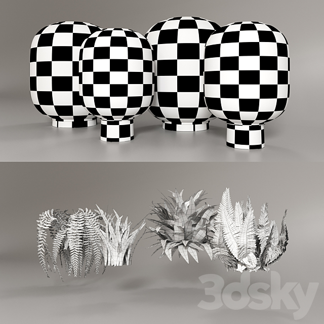 NEBL vases 3DSMax File - thumbnail 3