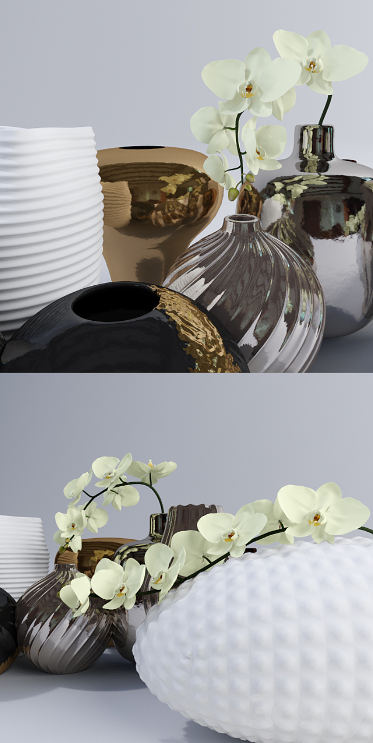 Nouveau Vases 3DS Max - thumbnail 2