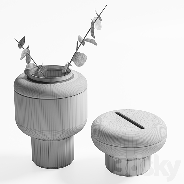 Raise vase 3DSMax File - thumbnail 3