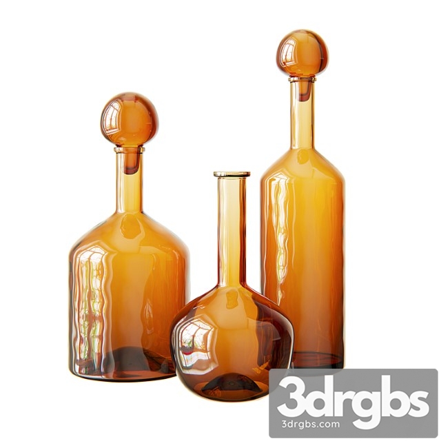 Rh decorative bottles - thumbnail 1