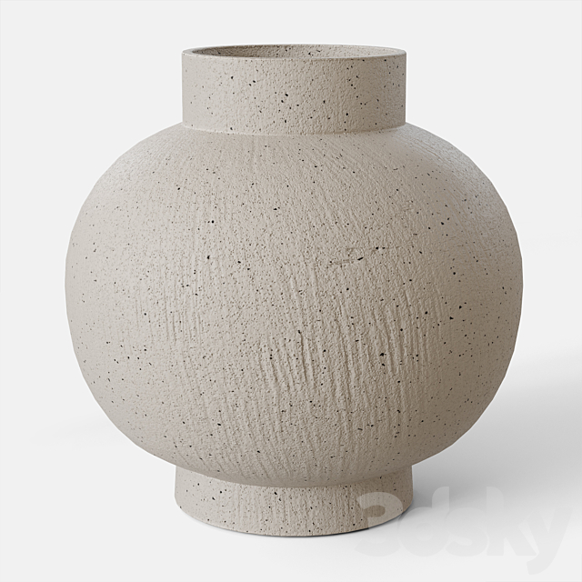 RH Geometric vases set 3ds Max - thumbnail 2