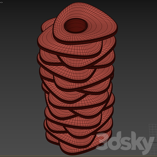 Sculpture Vase 3DSMax File - thumbnail 5