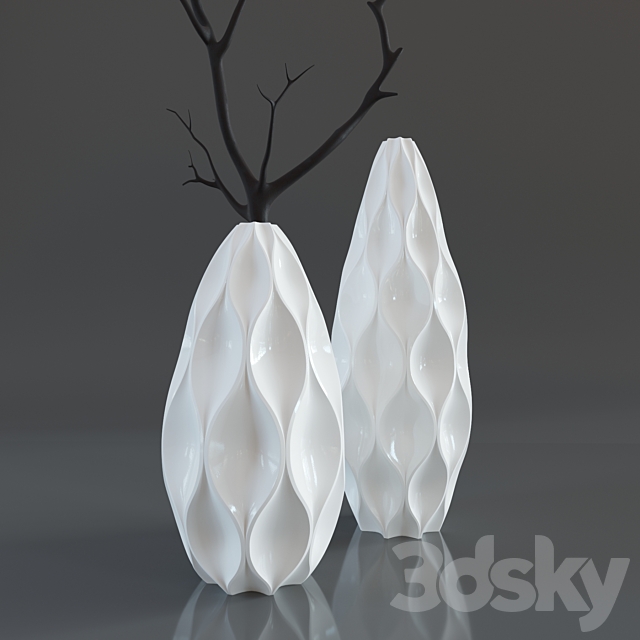 Sequence Vases 3ds Max - thumbnail 1