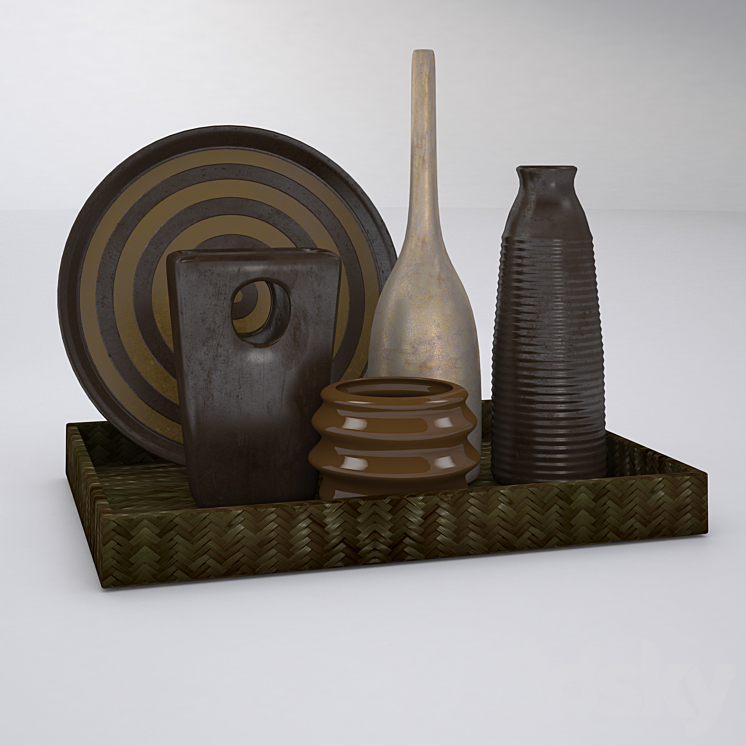 Set decor 3DS Max - thumbnail 1