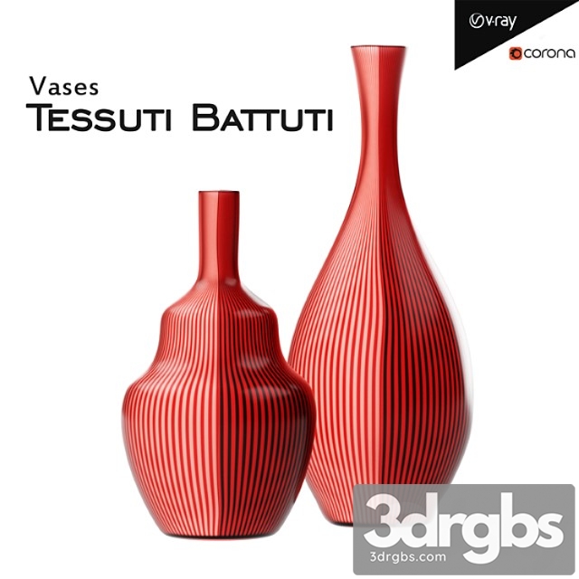 Tessuti battuti vases - thumbnail 1