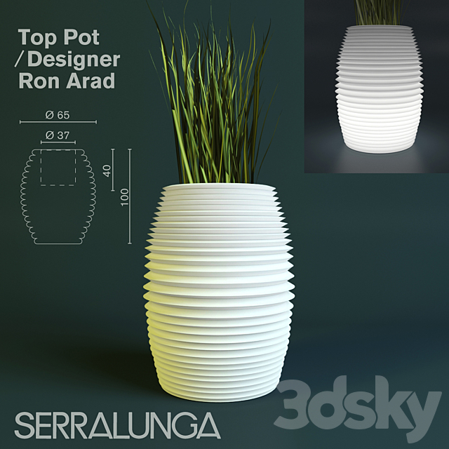 Top Pot Hard 3DSMax File - thumbnail 1