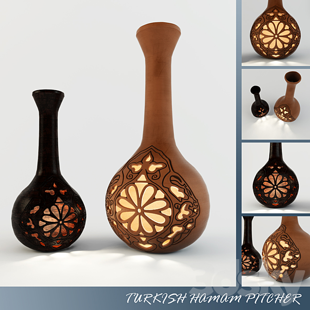 Turkish hamam pitcher. 3DSMax File - thumbnail 1