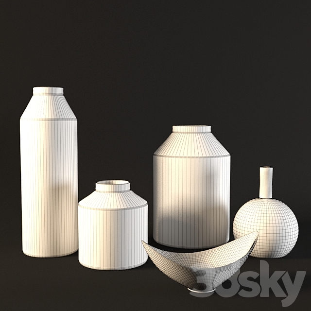 vase 1037 3DSMax File - thumbnail 3