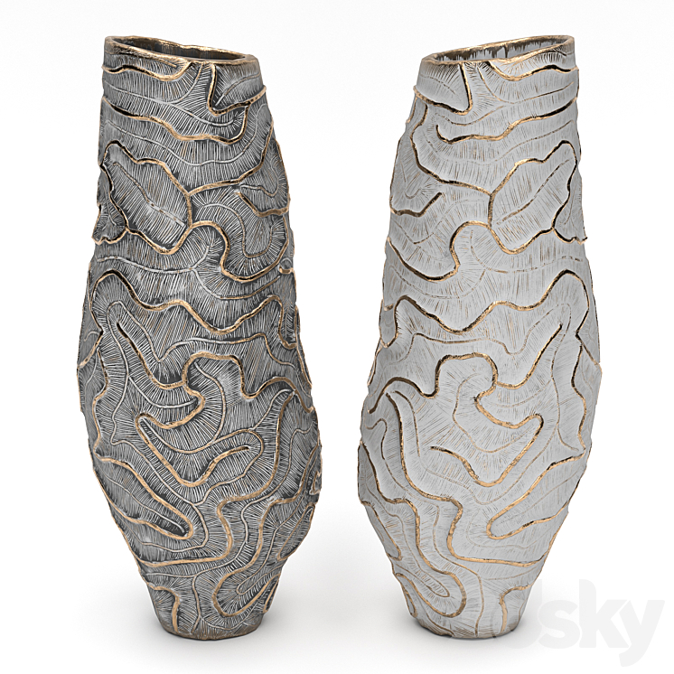 Vase 5 3DS Max Model - thumbnail 1