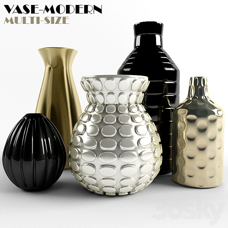 Vase-Modern 3DS Max - thumbnail 1