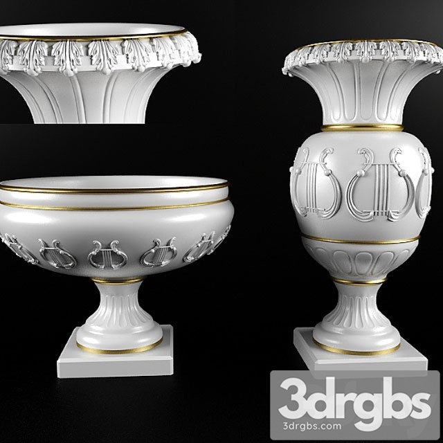 Vase Vase_1 3dsmax Download - thumbnail 1