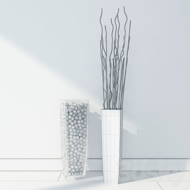 Vase with filling 3DSMax File - thumbnail 2