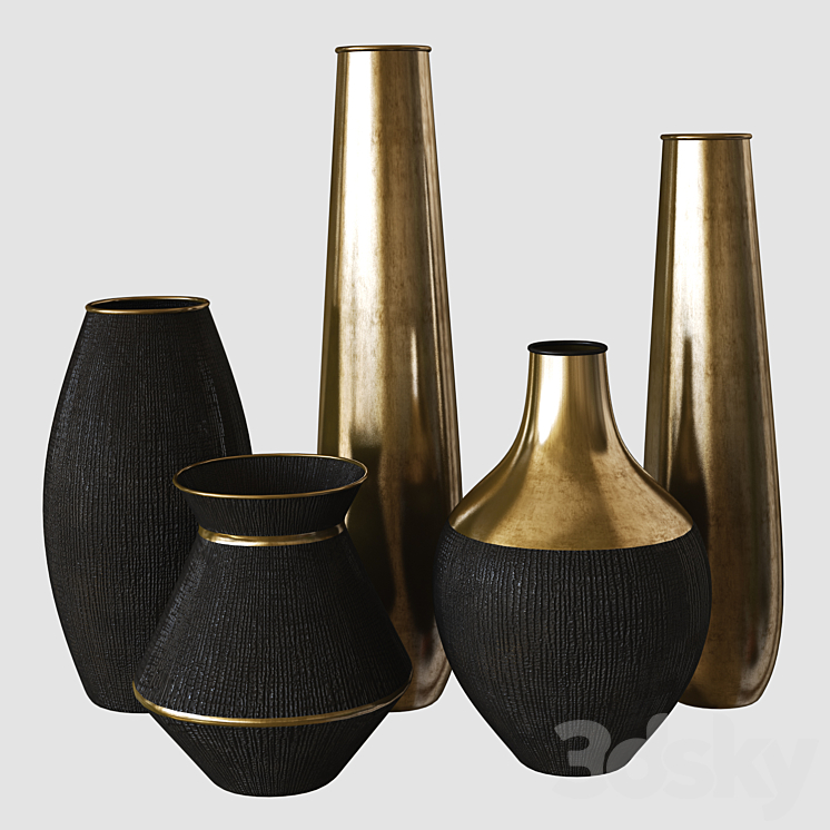 vases 001 3DS Max - thumbnail 2