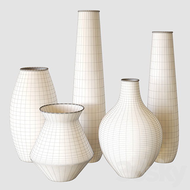 vases 001 3DSMax File - thumbnail 3