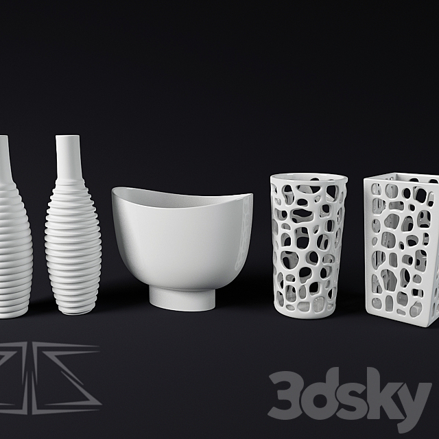 Vases 3DSMax File - thumbnail 1