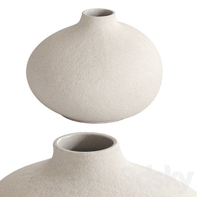 Vases and bowls H&M 3DS Max Model - thumbnail 3