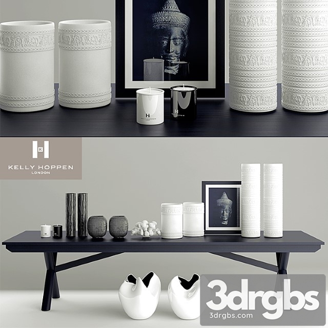 Vases and Candles Site Kelly Hoppen 3dsmax Download - thumbnail 1