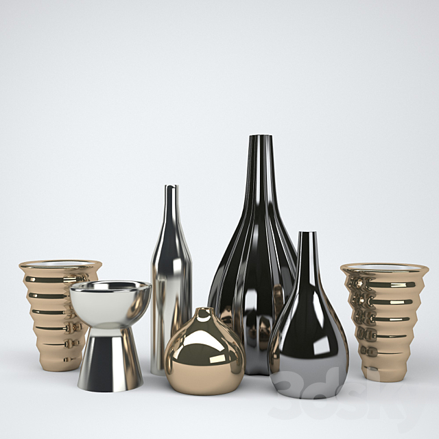 Vases deco 3DSMax File - thumbnail 1