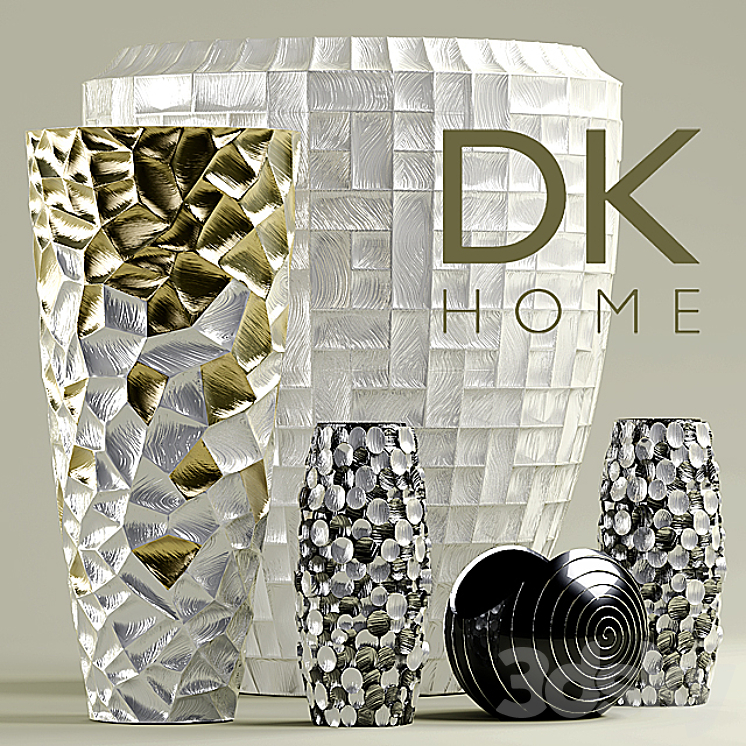 Vases DK HOME 3DS Max - thumbnail 1