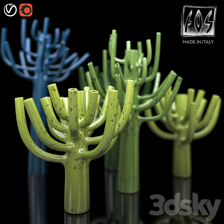 Vases Fos Ceramiche 3DS Max - thumbnail 2