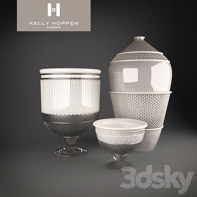 Vases from Kelly Hoppen 3DSMax File - thumbnail 1