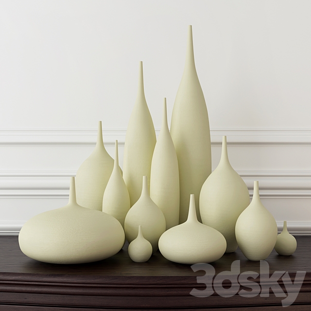 vases from Sara Paloma 3DSMax File - thumbnail 2