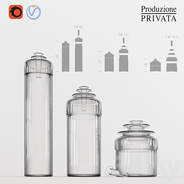 Vases “Kado 9_11_13” by Produzione Privata 3ds Max - thumbnail 2