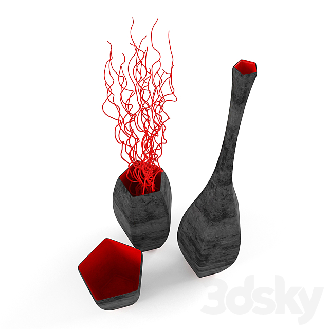 Vases LaBute 3DSMax File - thumbnail 3