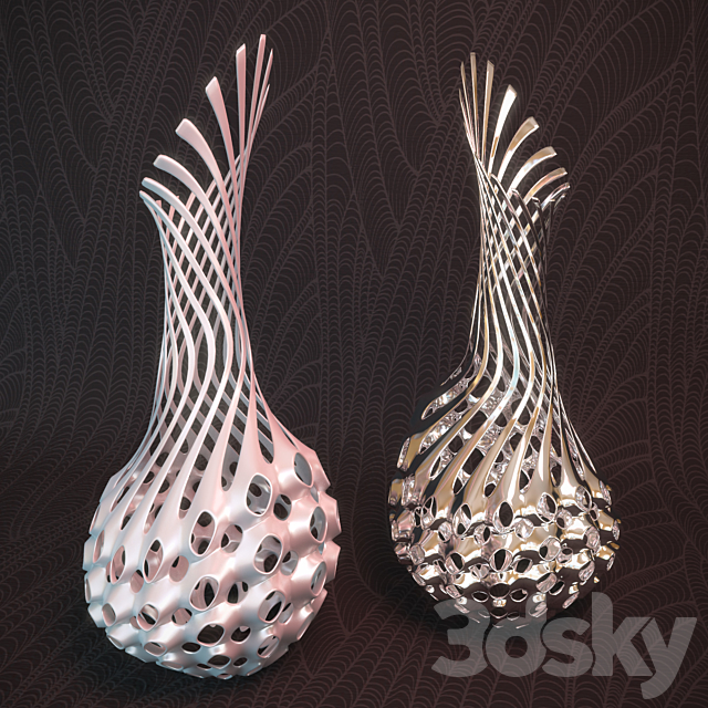 Vases Meteora 3DSMax File - thumbnail 1