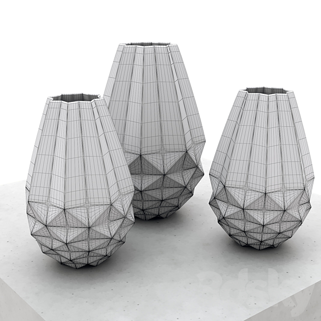 vases of Urbanara Loreto and Katsura 3DSMax File - thumbnail 2