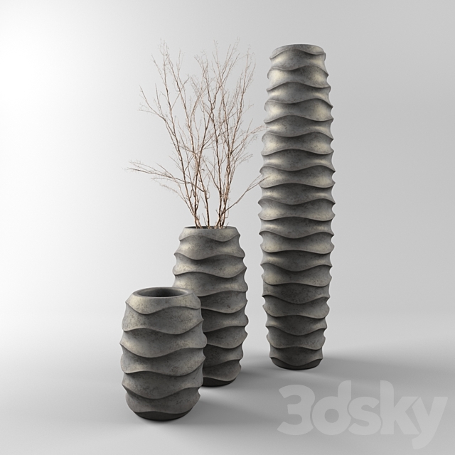 Vases Saveri 3DSMax File - thumbnail 1