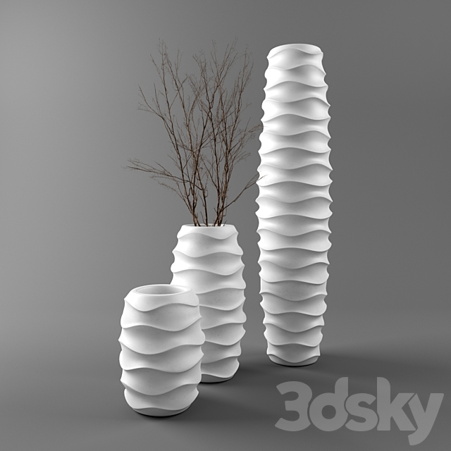 Vases Saveri 3DSMax File - thumbnail 2