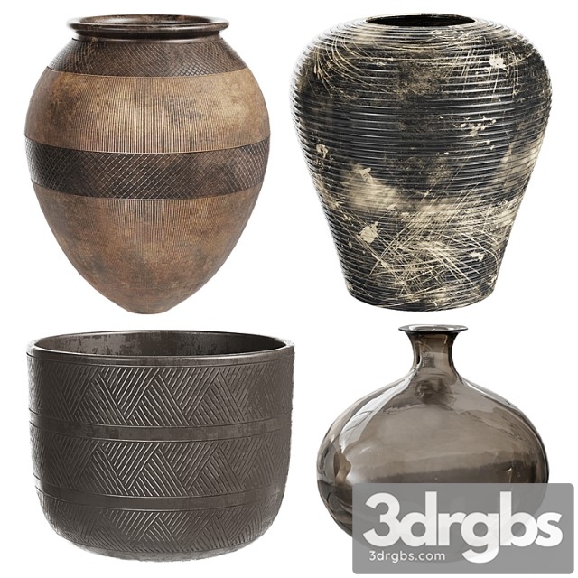 Vases set (v2) - thumbnail 1