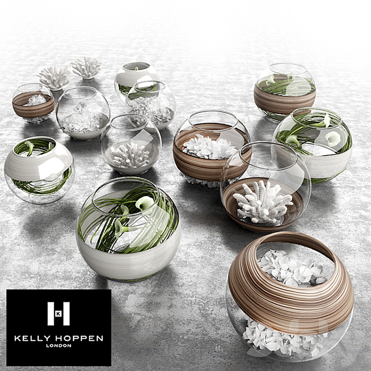 Vases site kelly hoppen 3DS Max - thumbnail 1