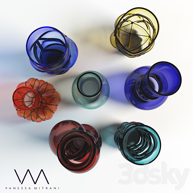 Vases Vanessa Mitrani 3DS Max Model - thumbnail 2