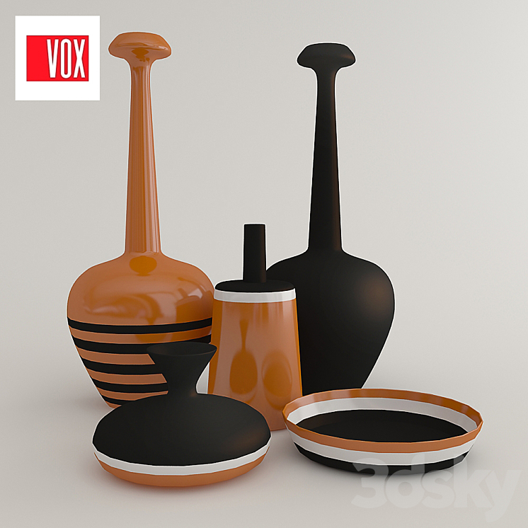 vases VOX company 3DS Max - thumbnail 2