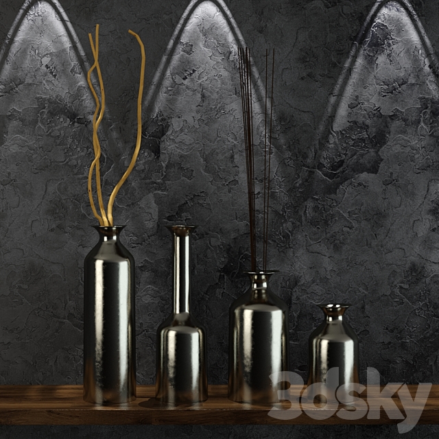 Vases_Cantori_cielo 3DS Max Model - thumbnail 2