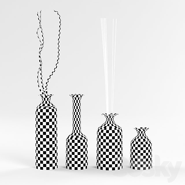 Vases_Cantori_cielo 3DS Max Model - thumbnail 3