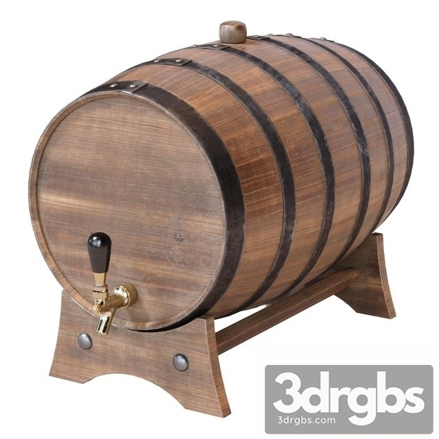 Whiskey Barrels 3dsmax Download - thumbnail 1