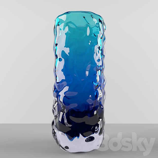 Whitefriars Glass Vases 3ds Max - thumbnail 2