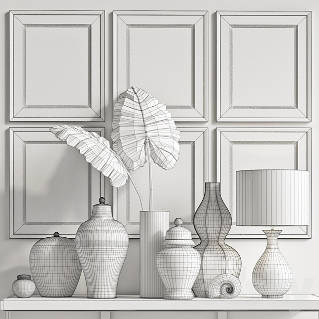 Williams-Sonoma Home decor set 3DSMax File - thumbnail 3